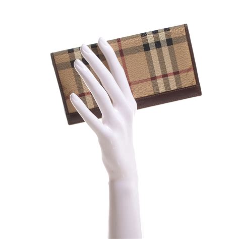 burberry small wallet women& 39|Burberry checkbook cover.